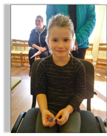 ...kann auch ein Lächeln sein.