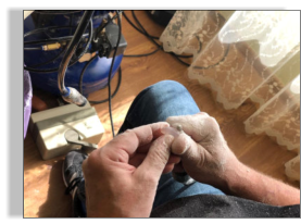 Gunnar hat alle Hände voll zu tun.