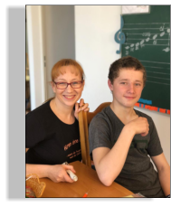 Nicole in ihrem Element.