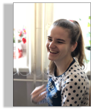 Auch diesem jungen Mädchen konnten wir helfen.