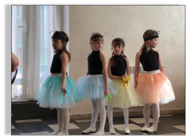 Auch die Kleinsten haben was einstudiert