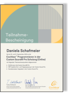Cochlear Zertifikat