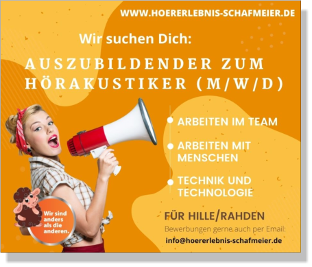 Bewerben Sie sich jetzt!