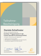 Cochlear Zertifikat